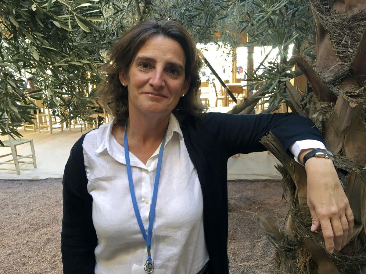 Teresa Ribera, ministra de Medio ambiente y Cambio climático