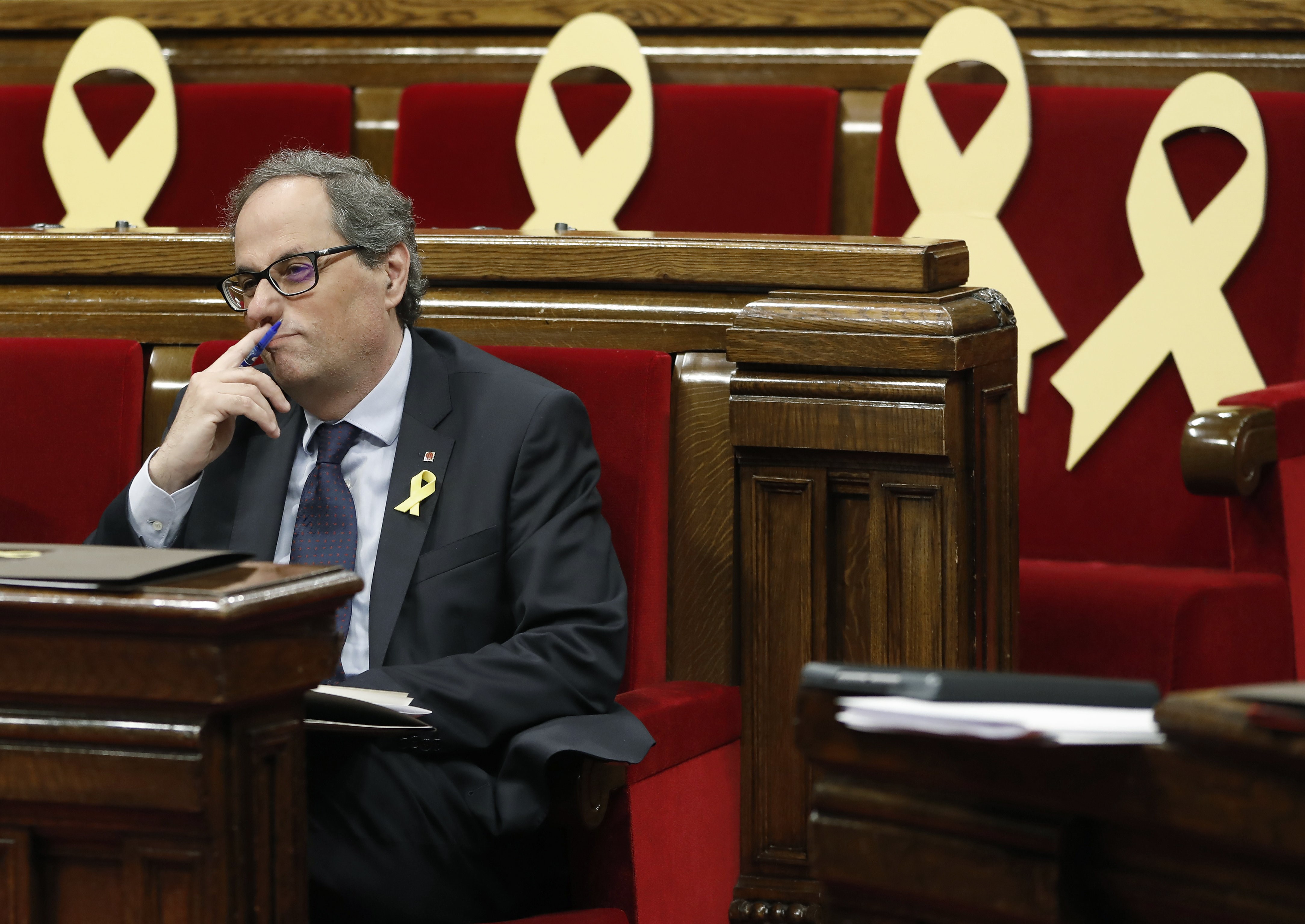 El president de la Generalitat, Quim Torra