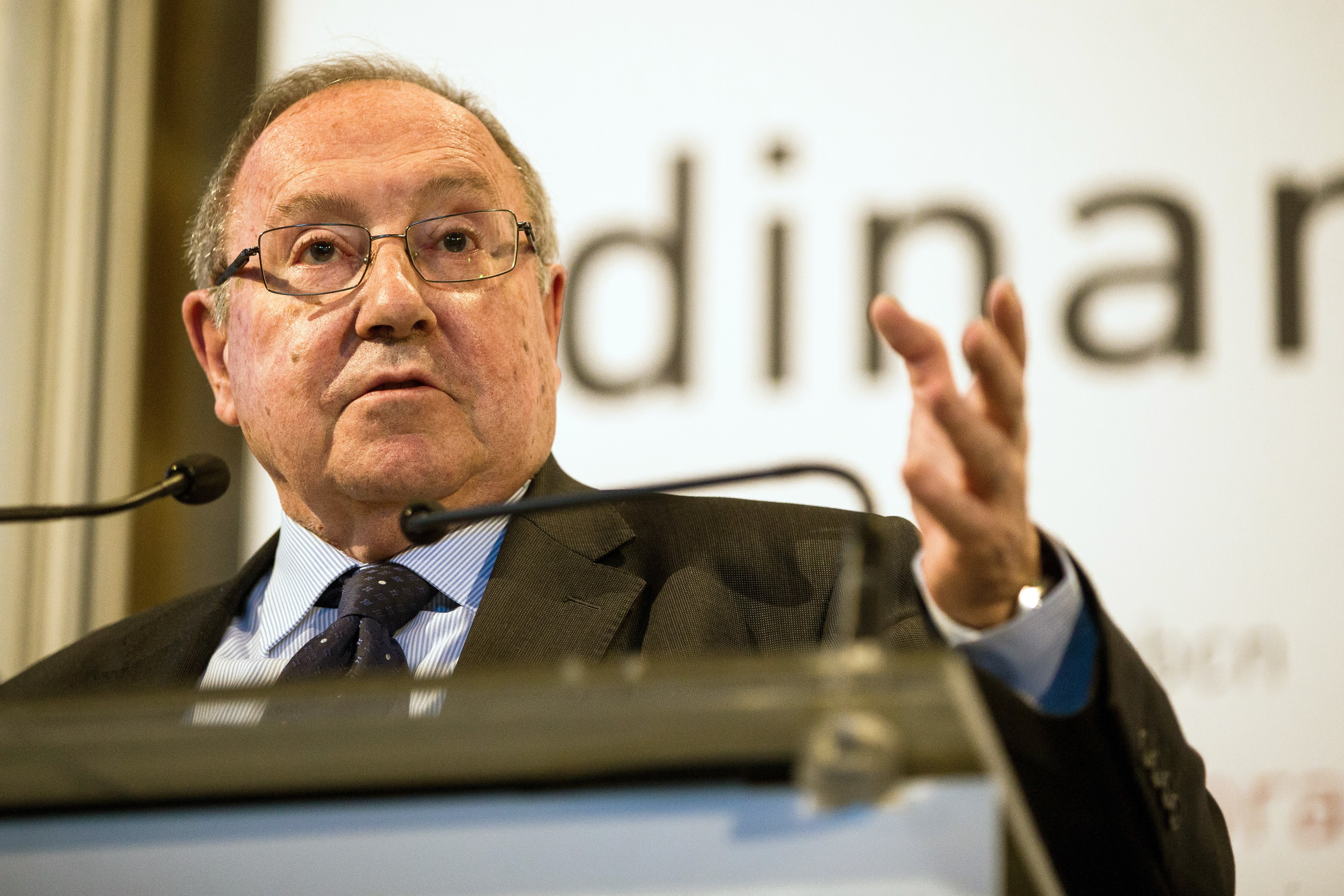 El presidente de la Cámara de Comercio de España, Josep Lluís Bonet