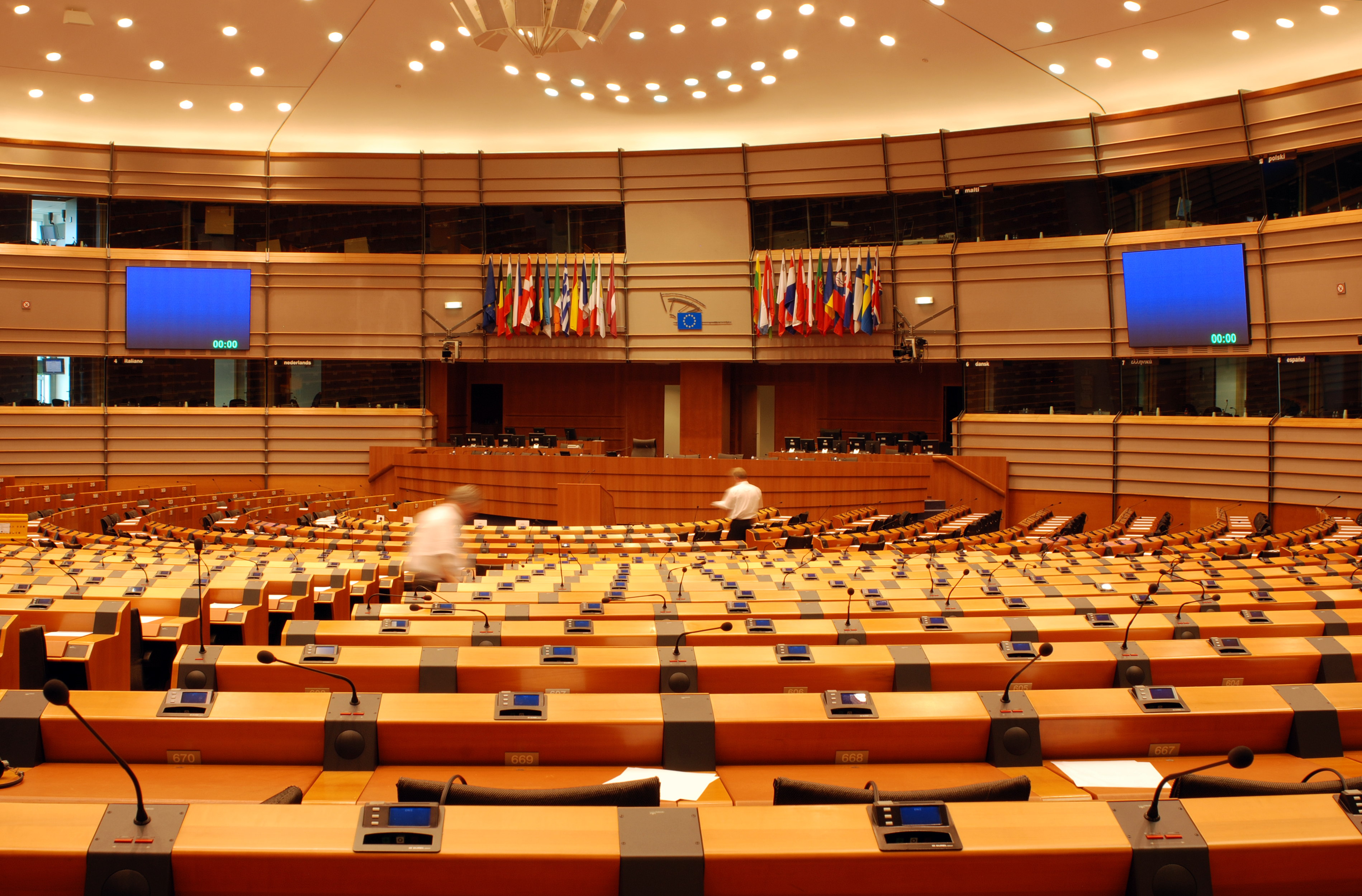 Parlamento europeo en Bruselas. Foto: Wiki Commons