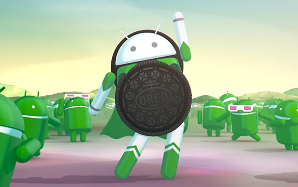 Captura de pantalla del vídeo de la puesta de largo de Android Oreo presentado hace unos meses. 