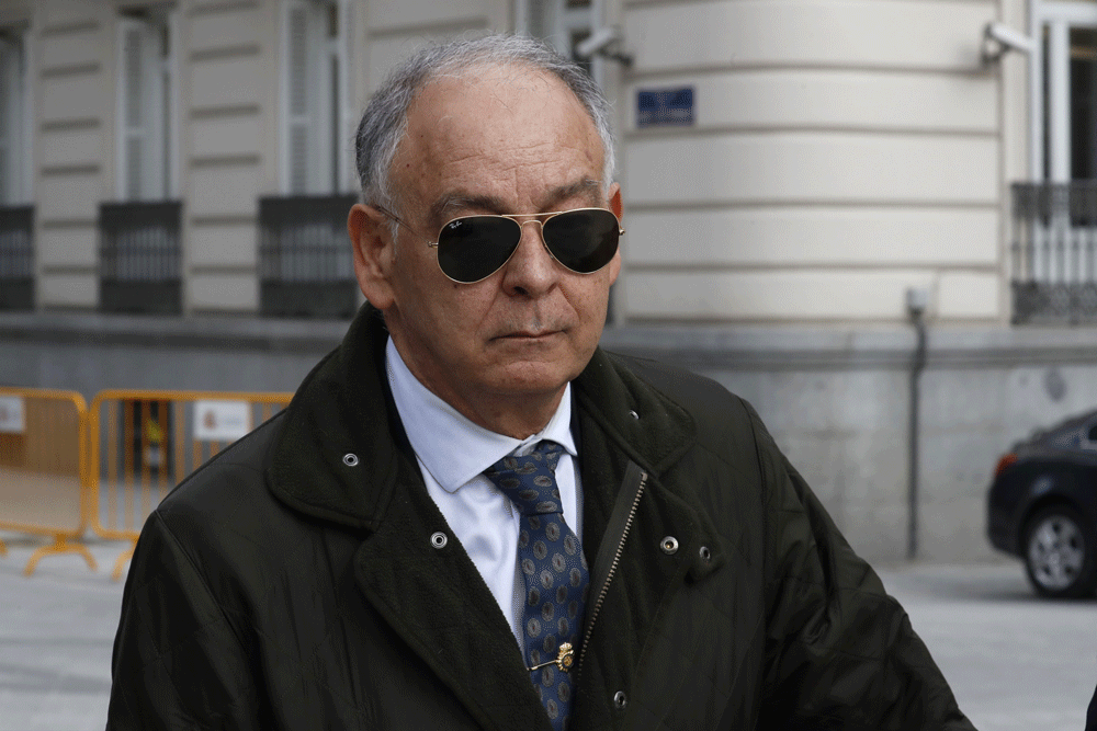 El ex número dos de la Policía Eugenio Pino. 