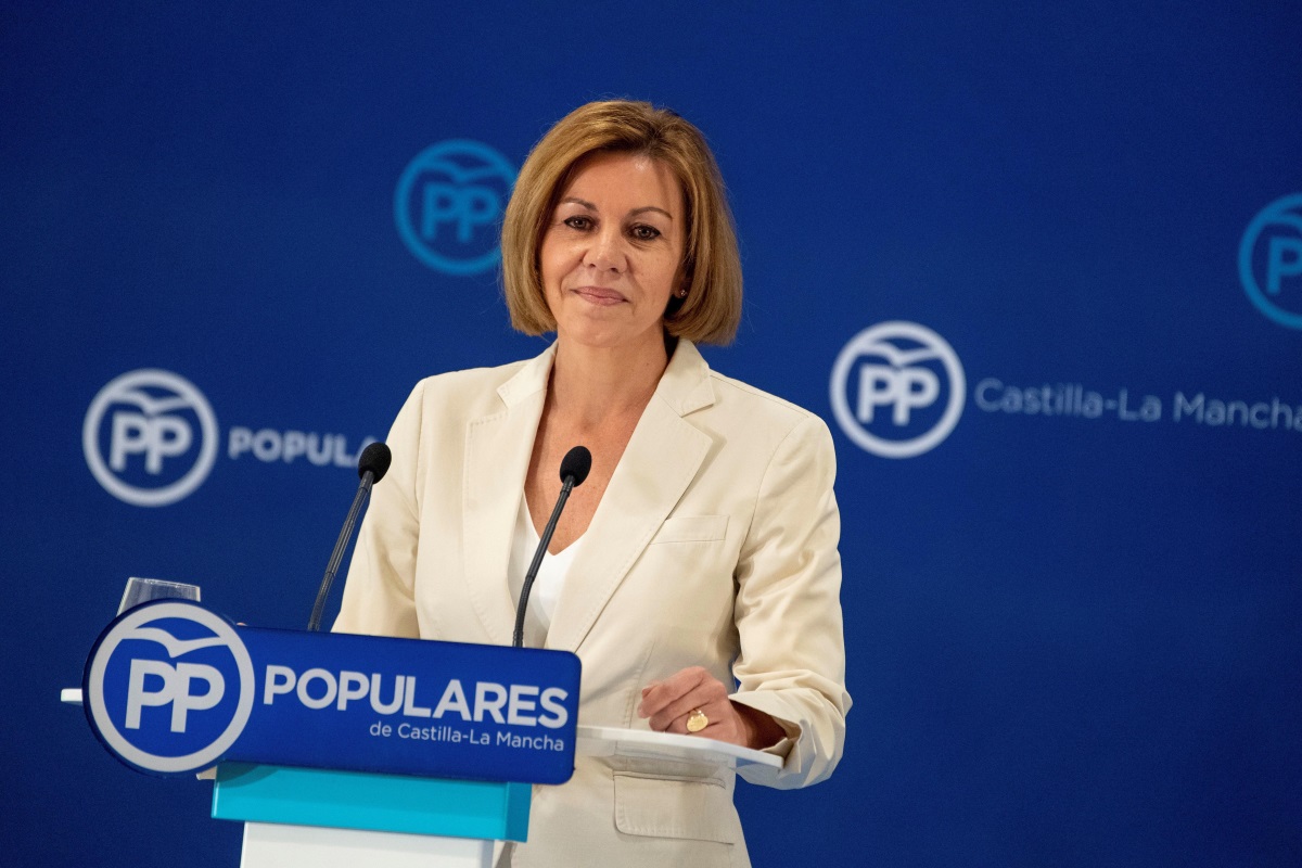 La exsecretaria general del PP María Dolores de Cospedal