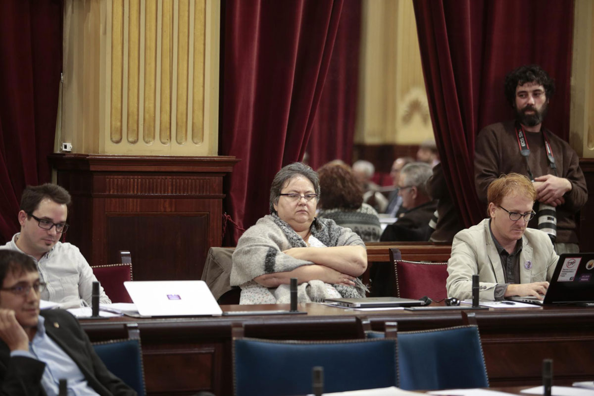 Montse Seijas, diputada de Podemos en el Parlament balear