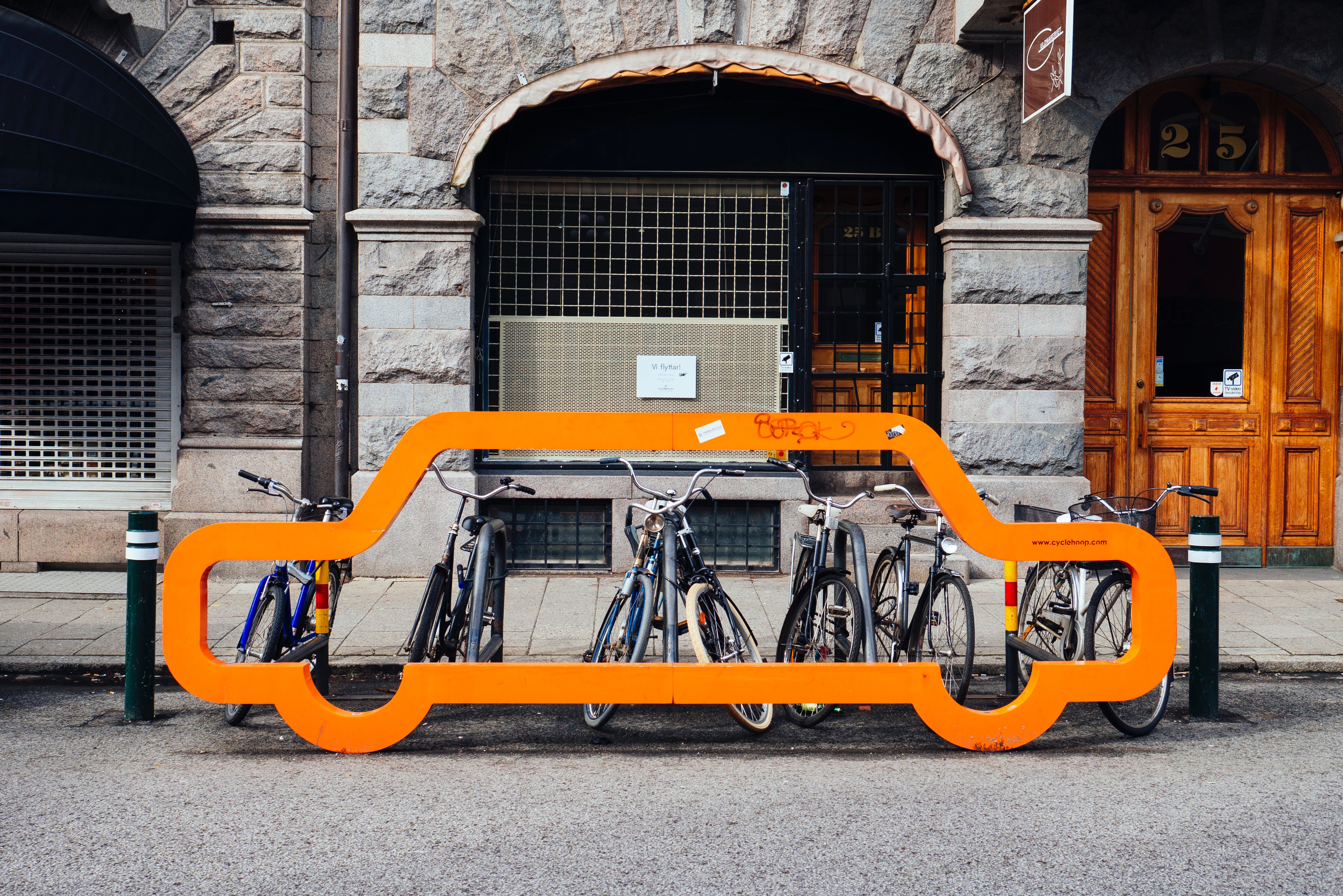 Parking de bicis en Malmoe. Foto: Susan Yin en Unsplash