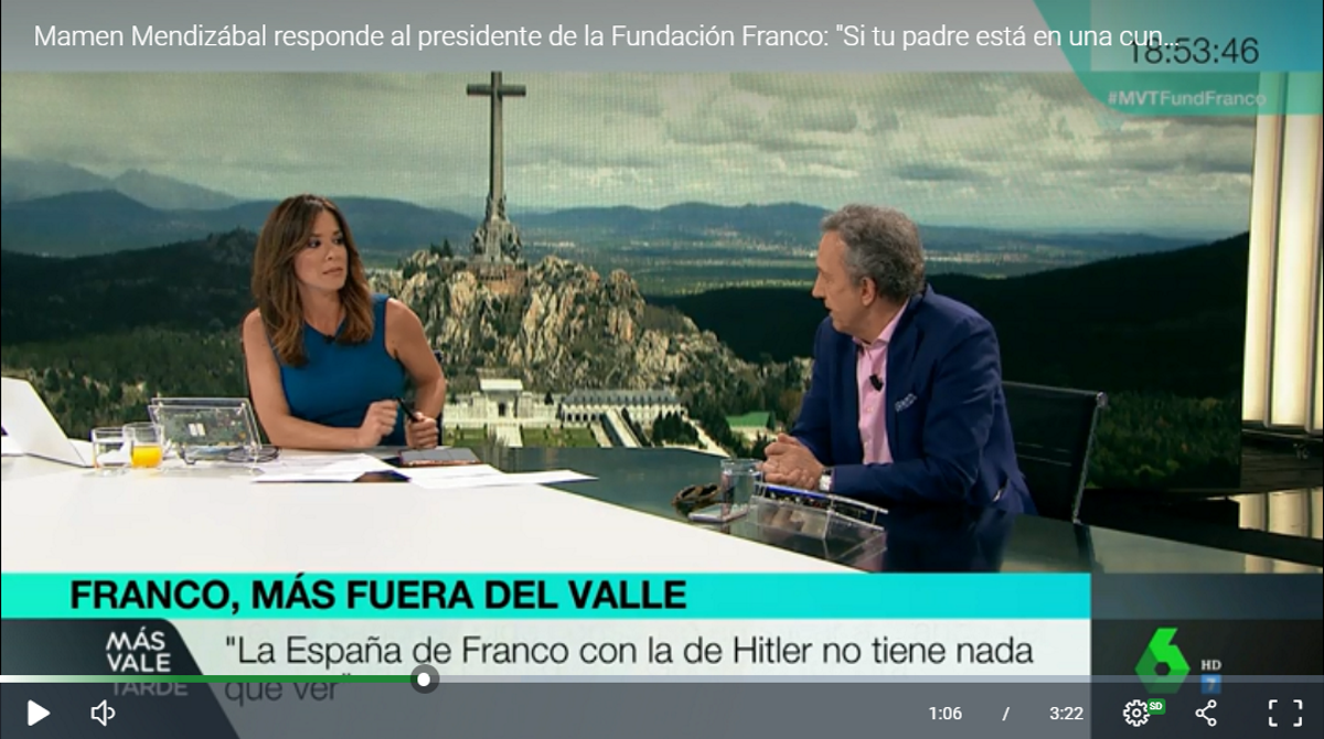 Jaime Alonso, portavoz de la Fundación Nacional Francisco Franco