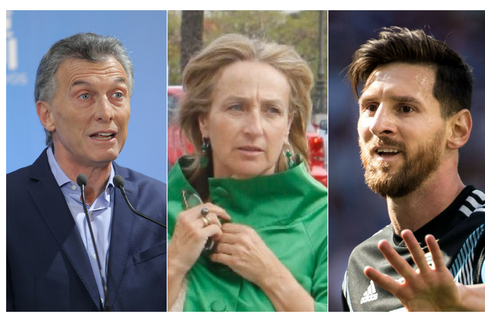Mauricio Macri, la mujer de Arias Cañete, Micaela Domecq y Leonel Messi