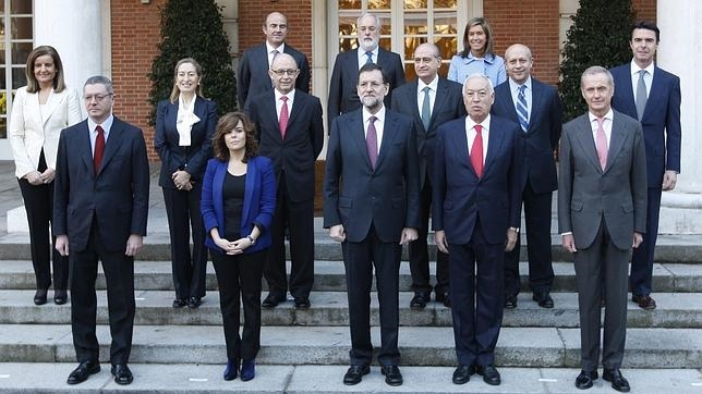 Foto del Gobierno de Mariano Rajoy en 2016. 