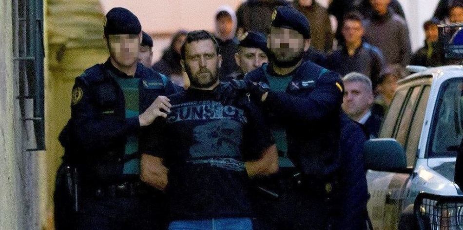 Igor el Ruso a su salida de los juzgados de Alcañiz, en Teruel Igor el Ruso a su salida de los juzgados de Alcañiz, en Teruel