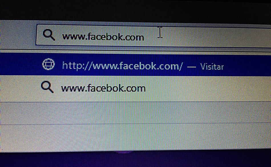 El error en una sola letra a la hora de escribir una URL, Facebok en lugar de Facebook, puede acarrear más de un problema de seguridad.