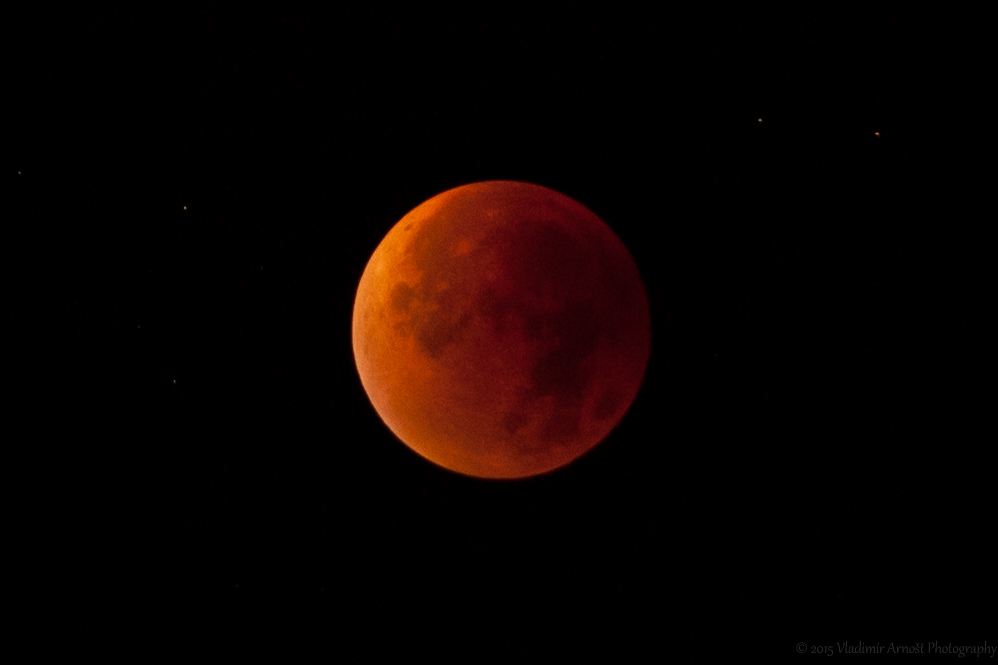 Luna de sangre. Foto: Wladows