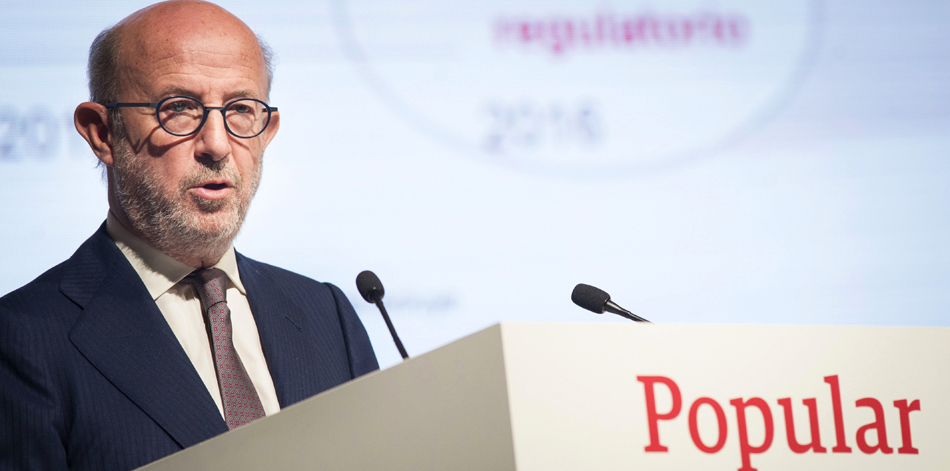 El expresidente del Banco Popular Emilio Saracho