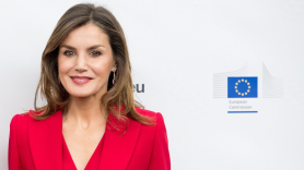 La reina Letizia, en un acto institucional