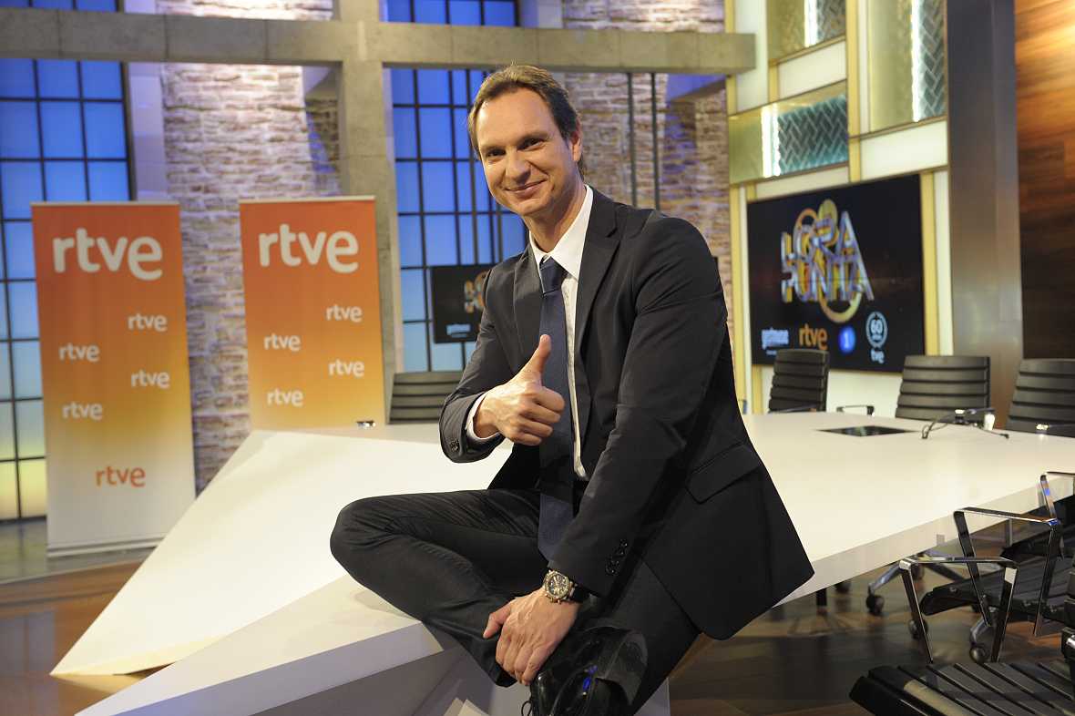 Jaiver Cárdenas en su programa de RTVE. 