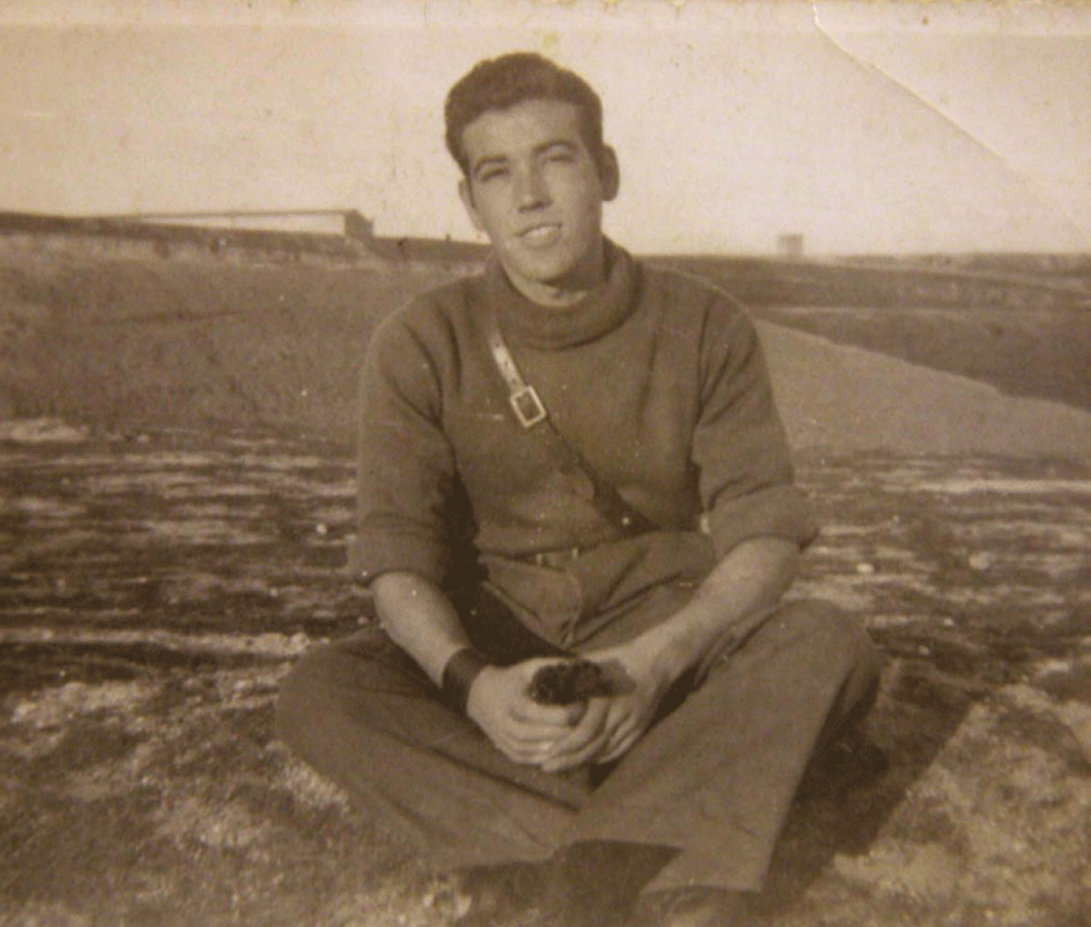 Ángel Álvarez Curto en 1938 