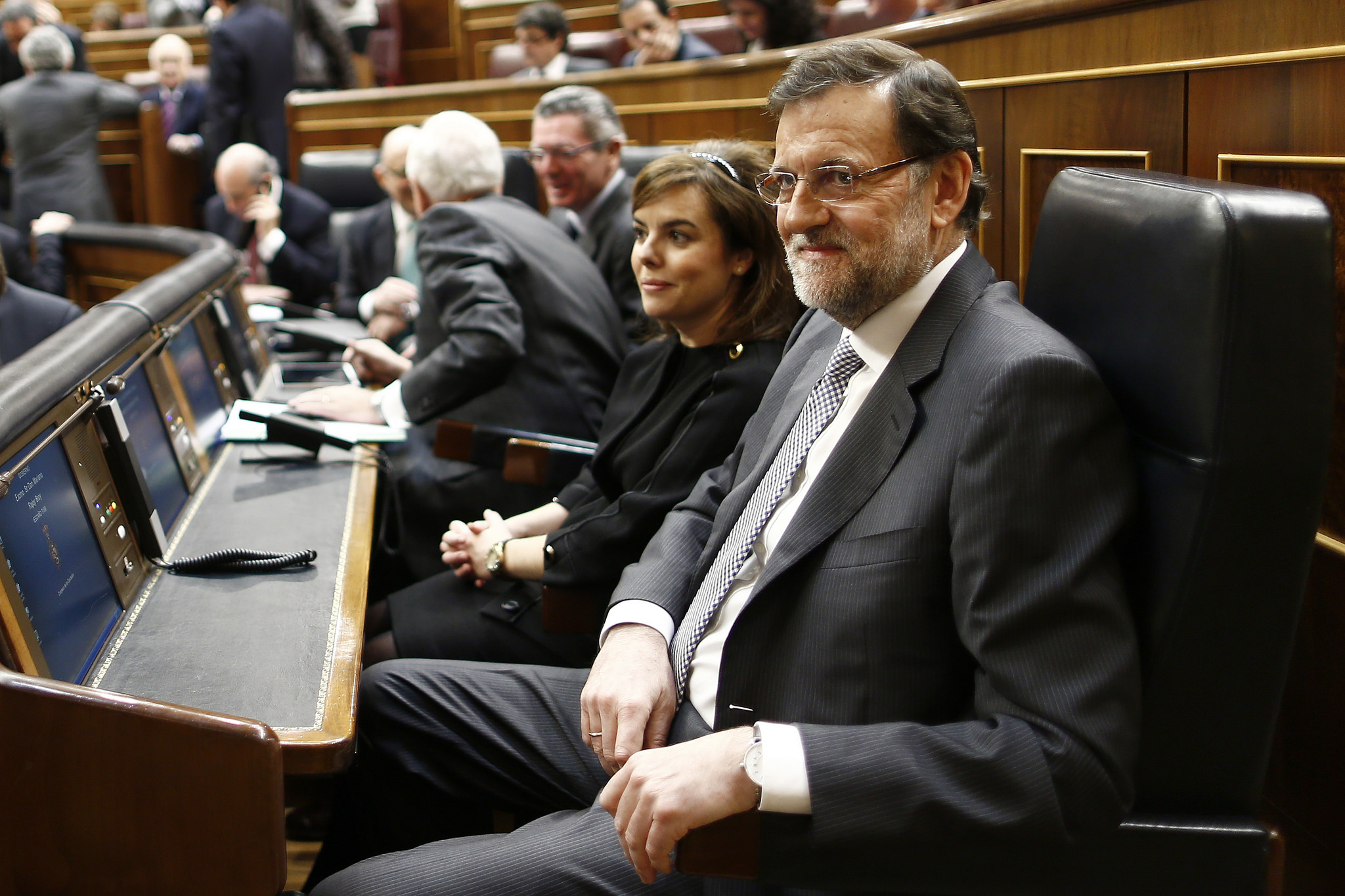 Mariano Rajoy en el Congreso de los Diputados