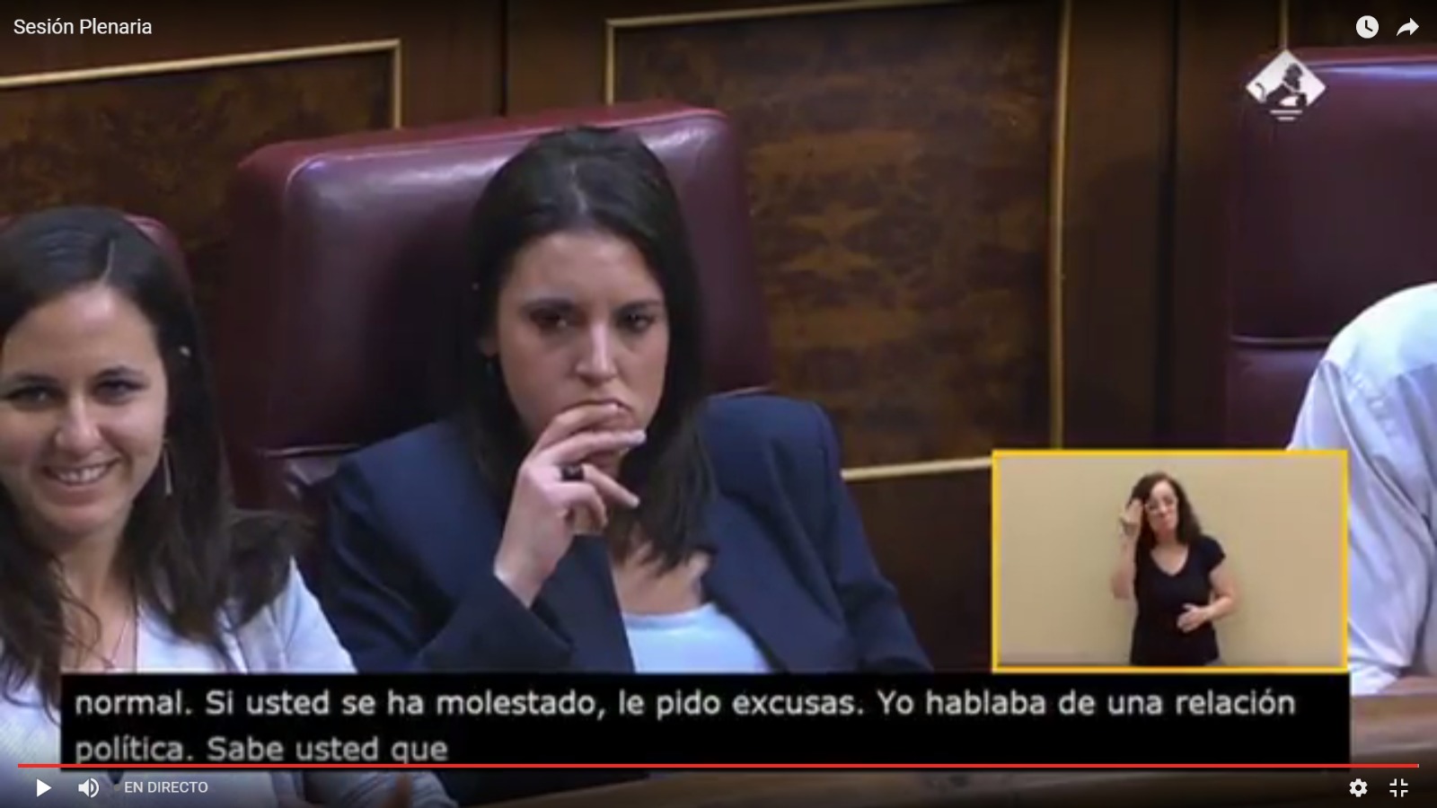 Irene Montero Moción de Censura