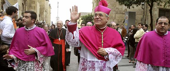 El obispo de Córdoba, Demetrio Fernández. 
