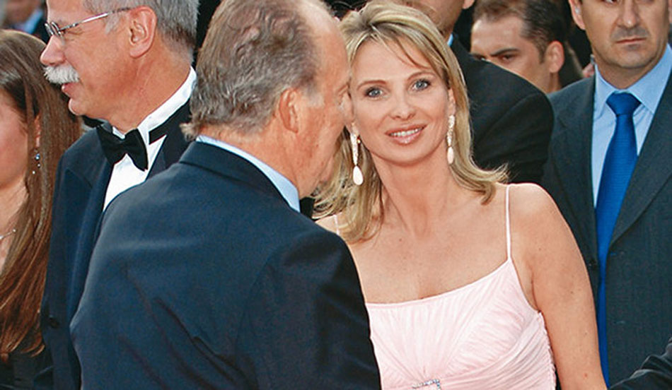 El rey Juan Carlos I y Corinna Larsen