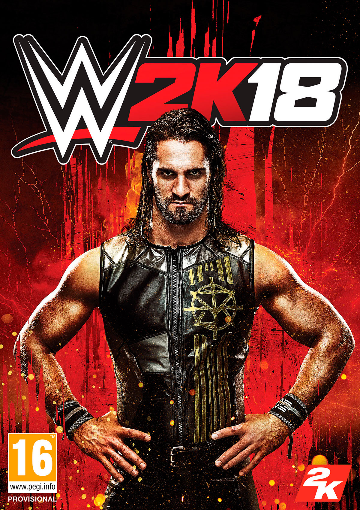 Seth Rollins será el protagonista de portada de WWE 2K18