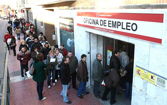 Una oficina de empleo