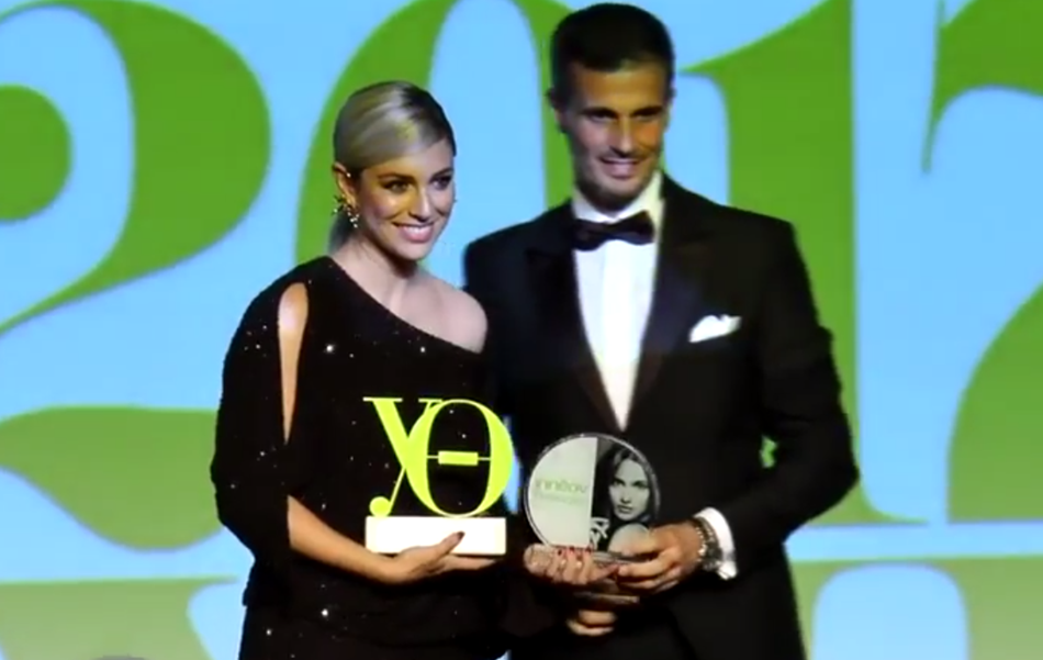 La actriz Blanca Suárez durante la entrega de los Premios Internacionales Yo Dona.