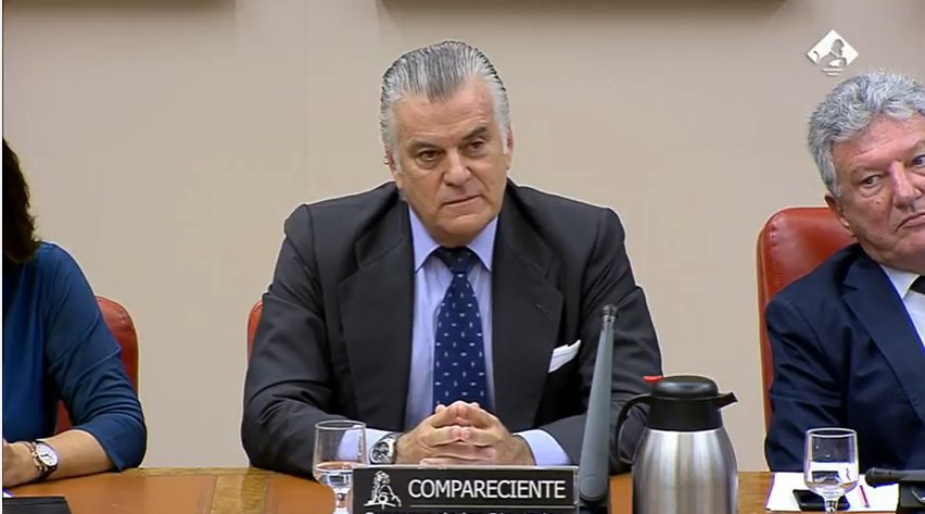 El extesorero del PP Luis Bárcenas