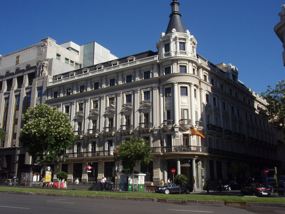 Sede de la Comisión Nacional de los Mercados y la Competencia en la calle de Alcalá (Madrid)