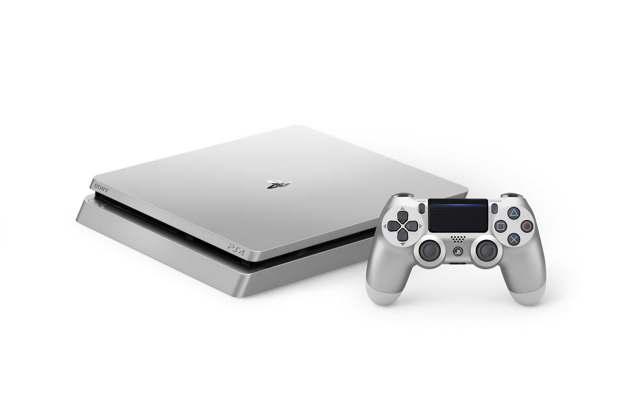 La nueva PlayStation 4 Silver