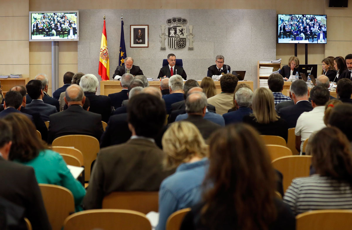 Juicio de la trama Gürtel en la Audiencia Nacional. 