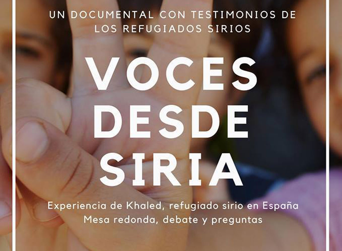 cartel Voces de Siria 