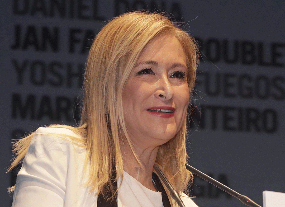 La presidenta de la Comunidad de Madrid, Cristina Cifuentes. 