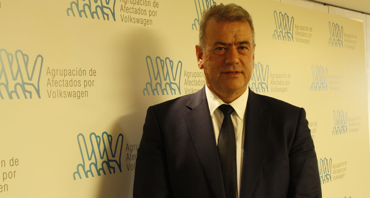 Antonio Heredero Gónzalez, presidente de la Agrupación de Afectados por Volkswagen