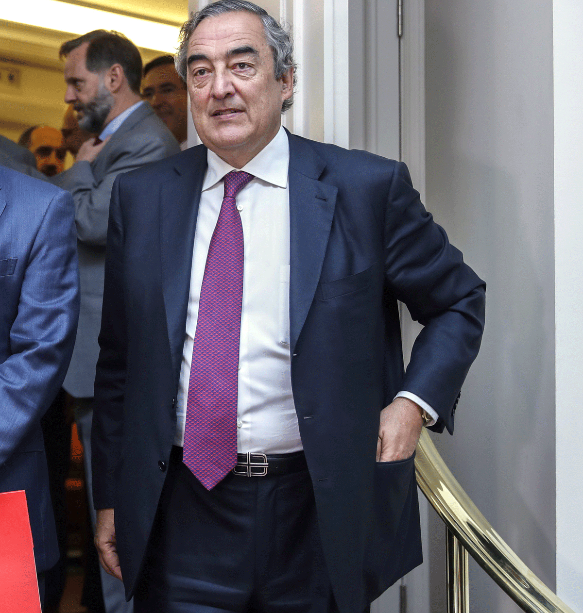 El presidente de la CEOE, Joan Rosell