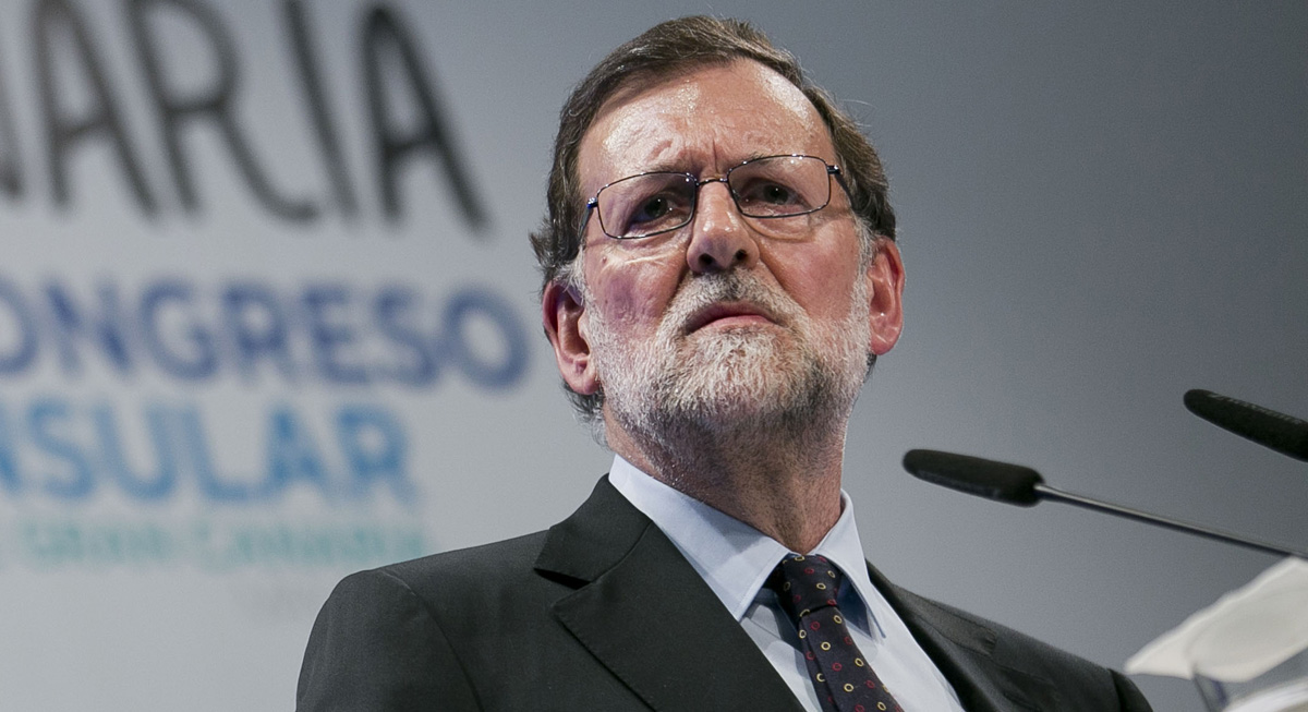 Mariano Rajoy en el Congreso del PP Canario 
