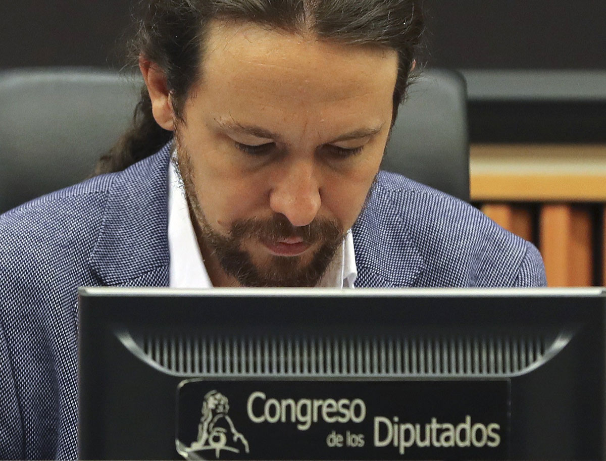 El secretario general de Podemos, Pablo Iglesias.