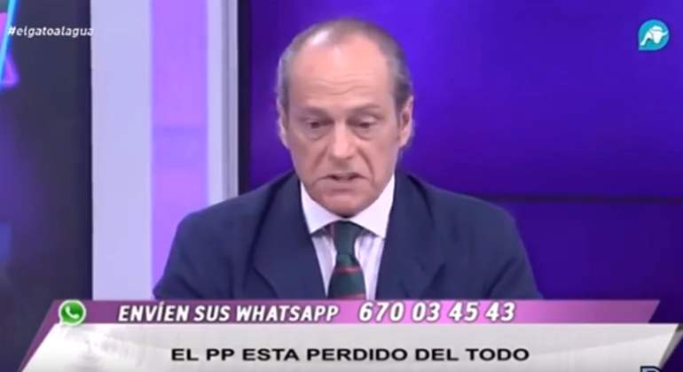 El director de Intereconomía, Eduardo García Serrano. 