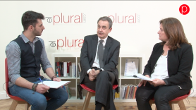 José Luis Rodríguez Zapatero es entrevistado en ELPLURAL.COM. 