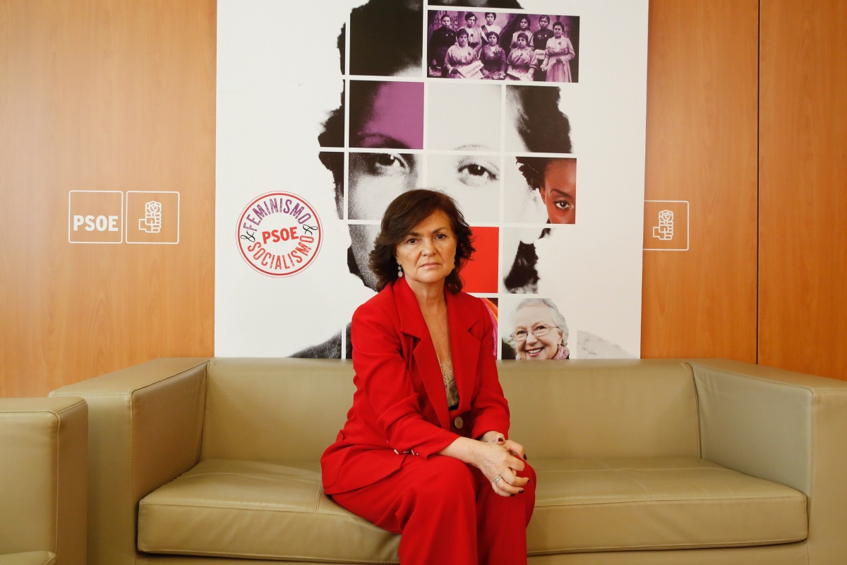 La nueva vicepresidenta del Gobierno y ministra de Igualdad, Carmen Calvo