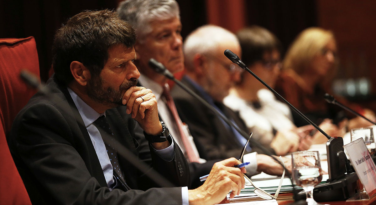 El director de los Mossos d'Esquadra, Albert Batlle