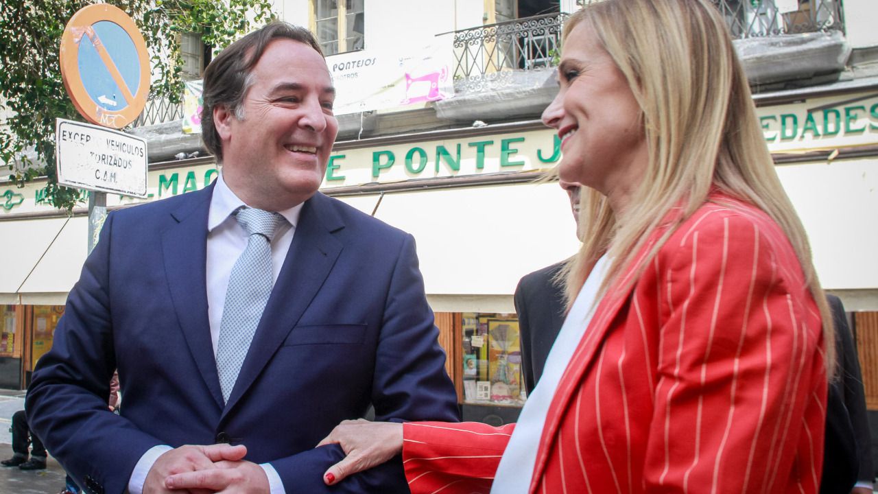 Jaime González Taboada y Cristina Cifuentes.