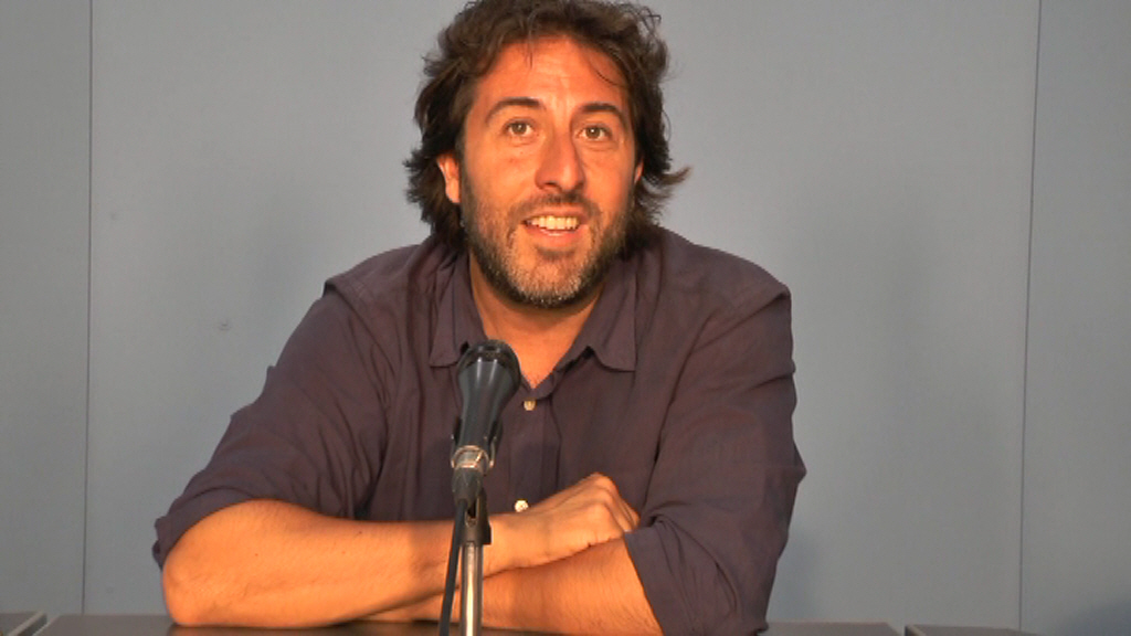 El secretario político de Podemos Andalucía, Jesús Rodríguez.