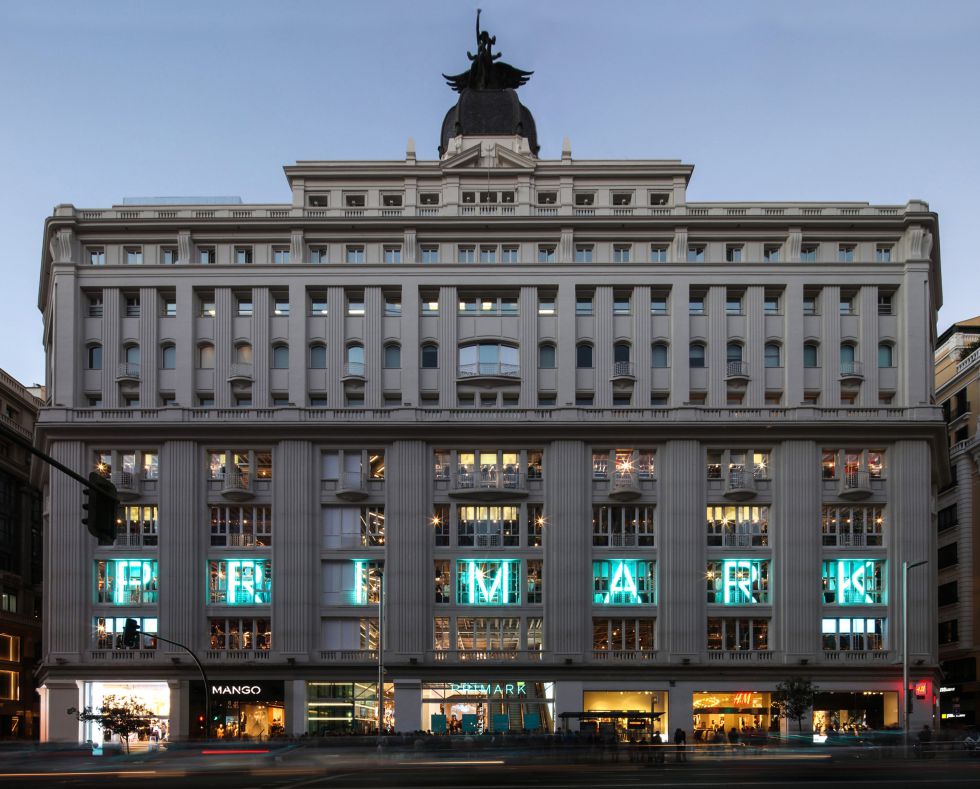 Fachada Primark Gran Vía - Madrid