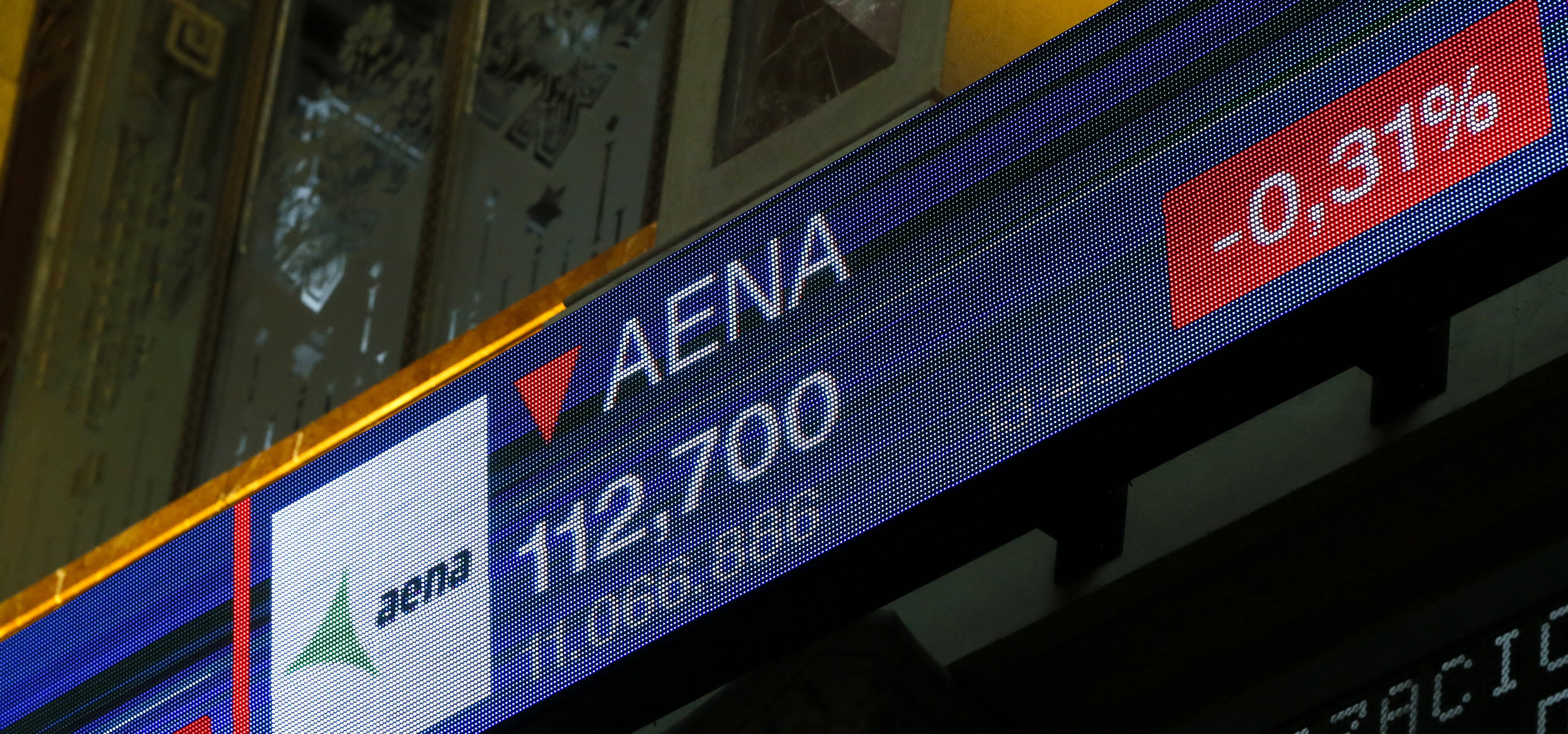 Suspendida la cotización de AENA