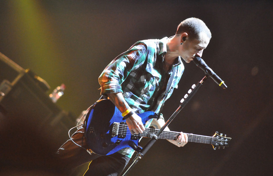 El cantante de Linkin Park, Chester Bennington