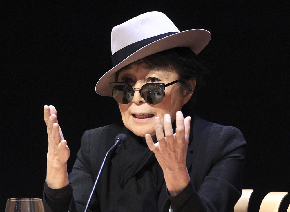 Fotografía de archivo de Yoko Ono. EFE/Archivo