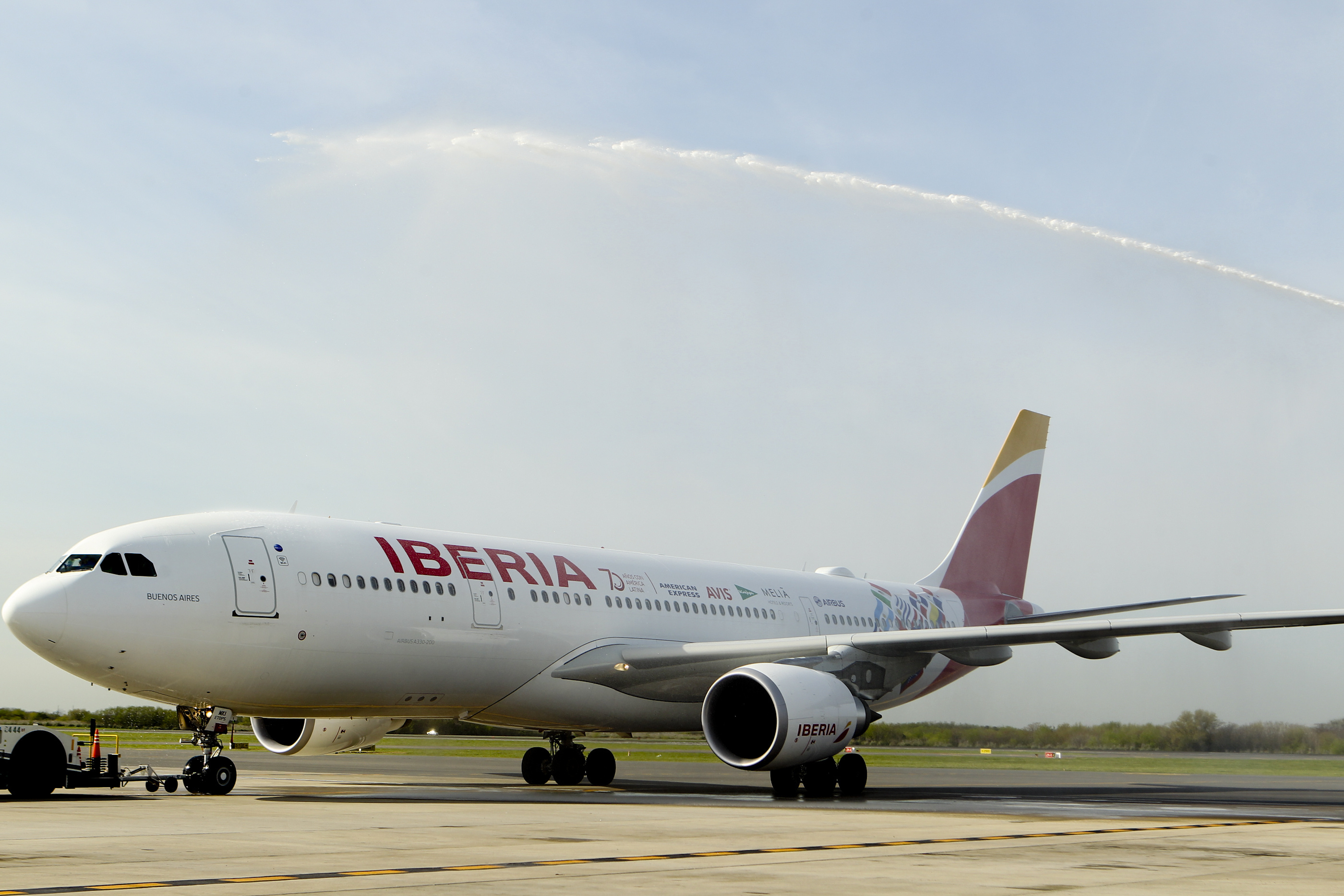 Un avión de Iberia