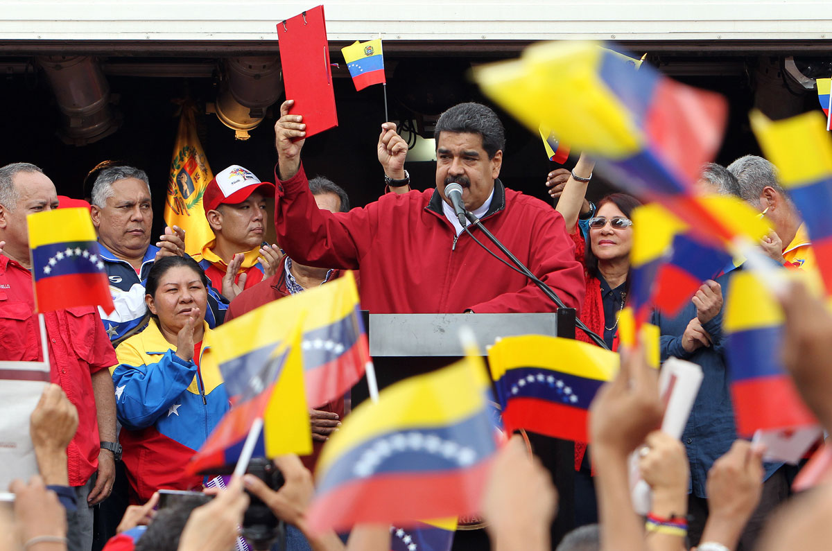 El presidente de Venezuela, Nicolás Maduro.