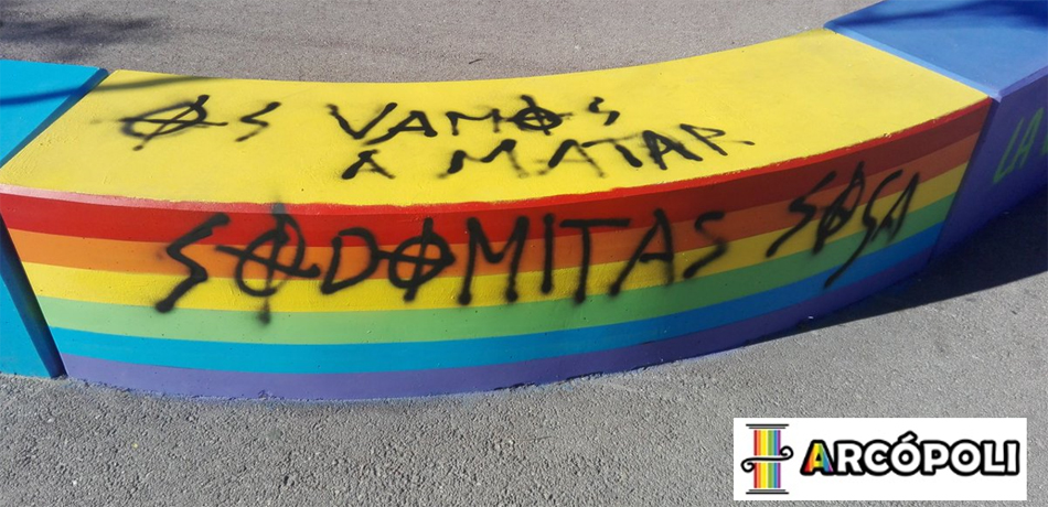 Amenazas de muerte al colectivo LGTBI en Torrelodones. Arcópolis