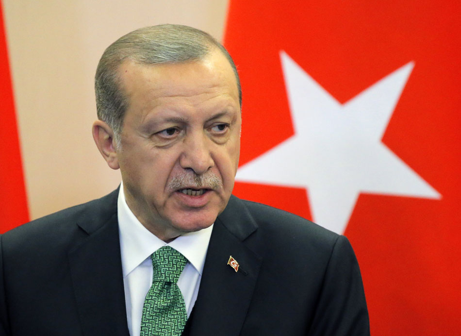 El presidente turco, Recep Tayyip Erdogan. 